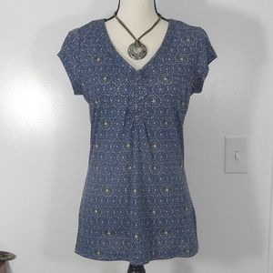 Liz Claiborne Blouse Short Sleeve